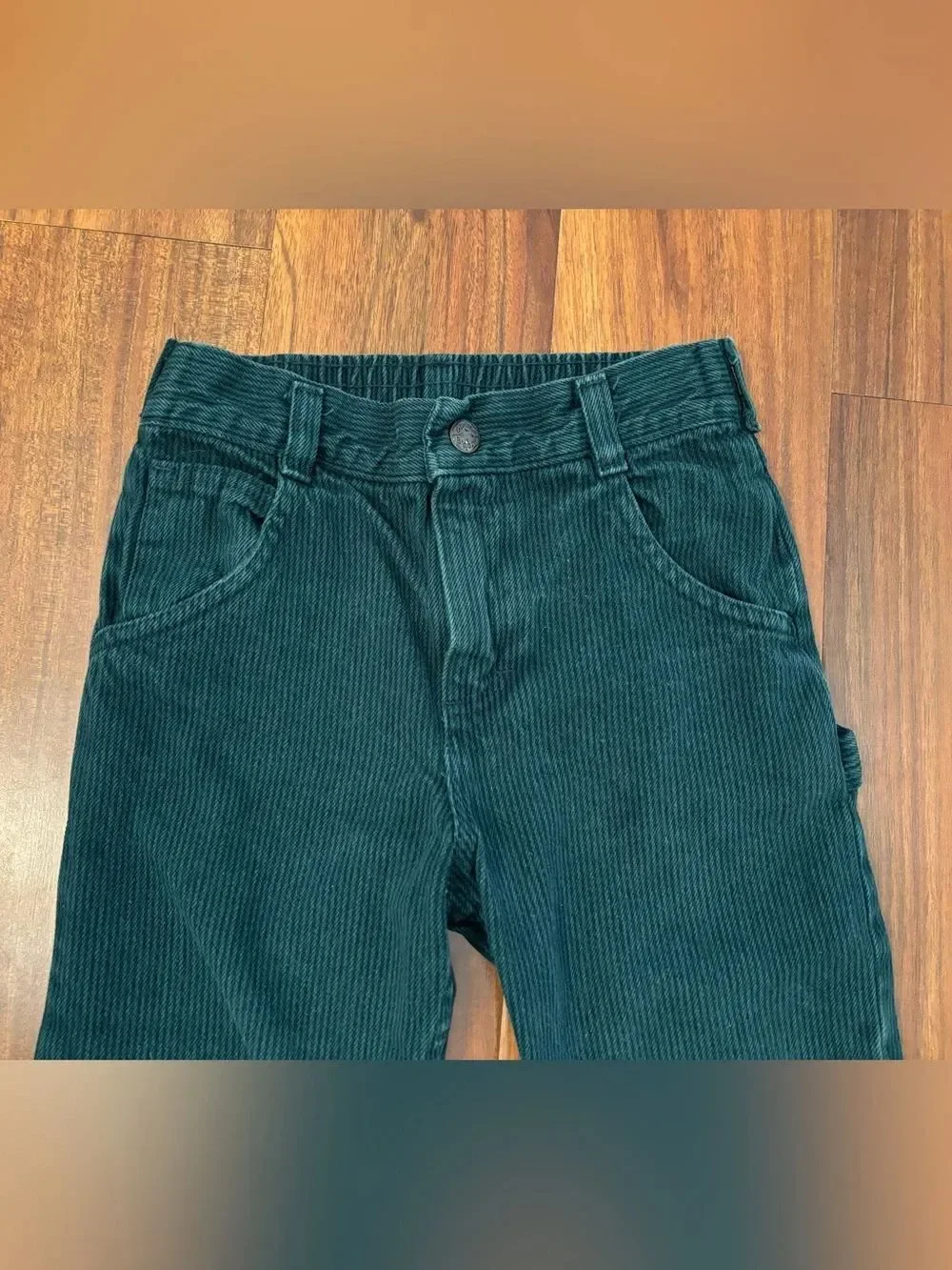 Osh Kosh B’Gosh Vintage Green/Black Stripe Pants